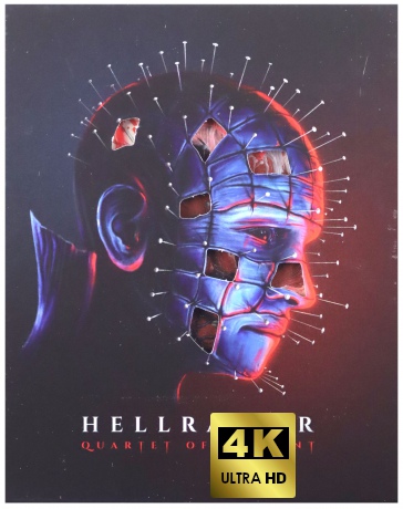 Hellraiser: Quartet of Torment: Hellraiser / Hellbound: Hellraiser II / Hellraiser III: Hell on Earth / Hellraiser IV: Bloodline [4xBlu-Ray 4K]