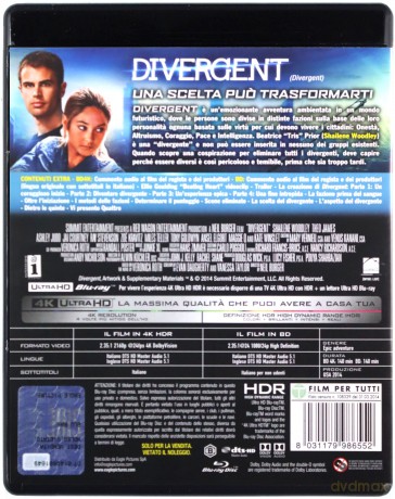 Divergent (Niezgodna) [Blu-Ray 4K]+[Blu-Ray]