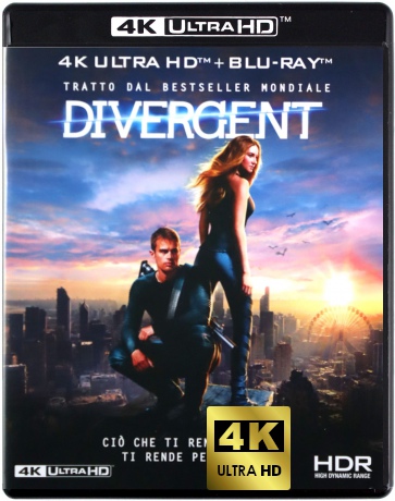 Divergent (Niezgodna) [Blu-Ray 4K]+[Blu-Ray]