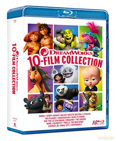 Dreamworks 10 Movie Collection [10xBlu-Ray]