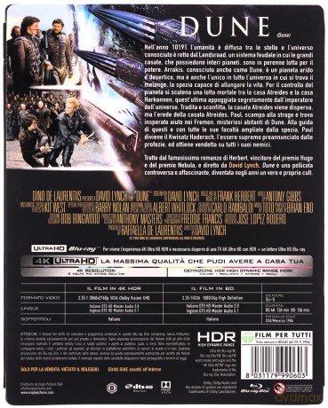 Dune (Diuna) [Blu-Ray 4K]+[Blu-Ray]