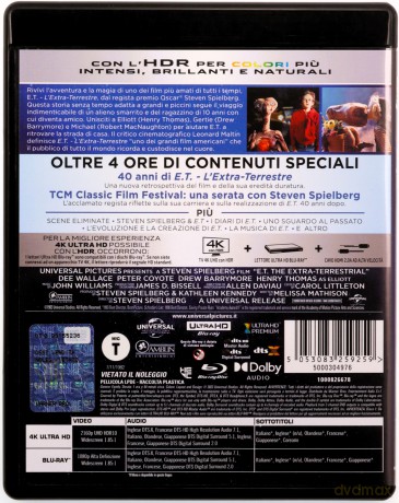 E.T. the Extra-Terrestrial [Blu-Ray 4K]+[Blu-Ray]