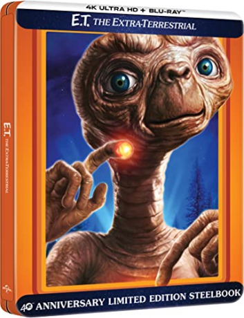 E.T. the Extra-Terrestrial (steelbook) [Blu-Ray 4K]+[Blu-Ray]