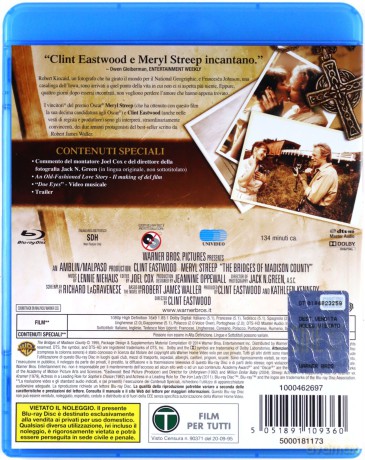 Co się wydarzyło w Madison County [Blu-Ray]