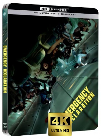 Emergency Declaration (Protokół bezpieczeństwa) (steelbook) [Blu-Ray 4K]+[Blu-Ray]