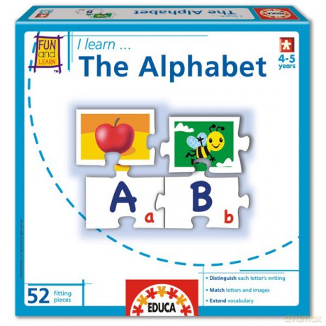 EDUCA The Alphabet (ang) Alfabet 14618 [GRA]