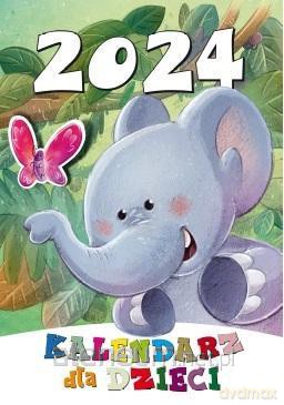 Kalendarz 2024 Ścienny Dla Dzieci ekonomiczny [KALENDARZ]