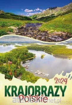 Kalendarz 2024 Ścienny Krajobrazy Polskie [KALENDARZ]