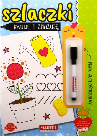 Rysuję i zmazuję. Szlaczki [KSIĄŻKA]