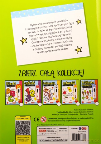 Rysuję i zmazuję. Szlaczki [KSIĄŻKA]