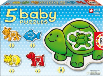 EDUCA BABY PUZZLE ANIMALS 14864 [PUZZLE]