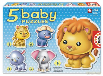 EDUCA BABY PUZZLE ZWIERZĘTA 14197 [PUZZLE]