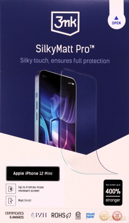 Apple iPhone 12 Mini - 3mk Silky Matt Pro