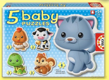 EDUCA BABY PUZZLE ZWIERZĘTA 13473 [PUZZLE]