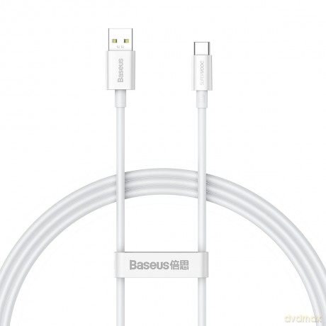 Baseus Superior Series kabel SUPERVOOC USB-A do USB-C 65W 1m biały