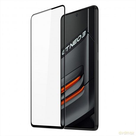 Dux Ducis 9D Tempered Glass szkło hartowane do Realme GT Neo 3 9H z czarną ramką