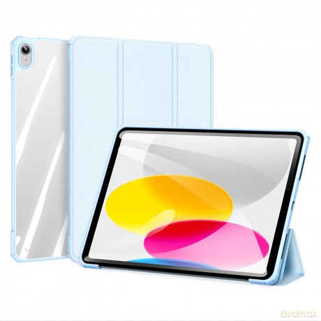 Dux Ducis Copa etui iPad 10.9'' 2022 (10 gen.) pokrowiec smart cover podstawka niebieskie