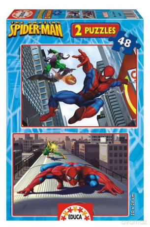 EDUCA 2X48 El. SPIDERMAN 13670 [PUZZLE]