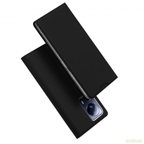 Dux Ducis Skin Pro etui do Xiaomi 13 Lite pokrowiec z klapką portfel na kartę podstawka czarne