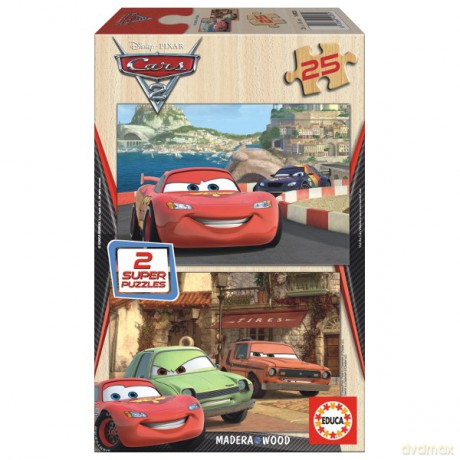 EDUCA 2X25 El. Cars 2 14935 [PUZZLE]