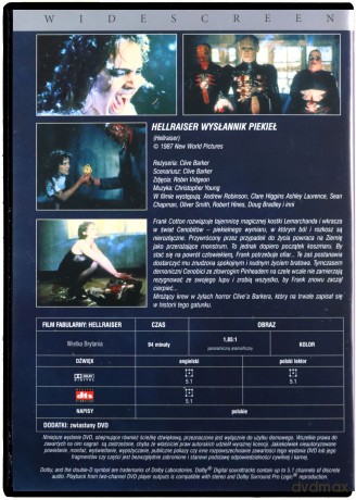 Hellraiser: Wysłannik piekieł [DVD]