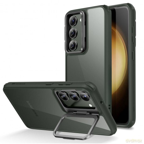 ESR CLASSIC KICKSTAND GALAXY S23 CLEAR/GREEN