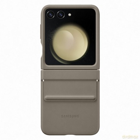 Etui z ekoskóry do Samsung Galaxy Z Flip 5 - brązowe