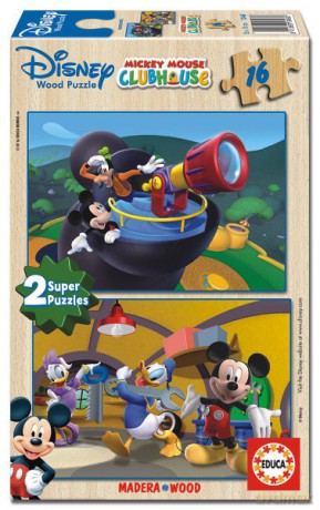 EDUCA 2X16 El. MYSZKA MIKI 13468 [PUZZLE]