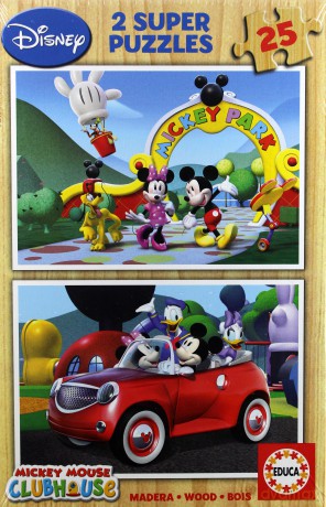 EDUCA 2X25 EL.CLUB MYSZKI MIKI 13470 [PUZZLE]