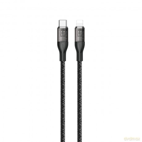 Kabel do szybkiego ładowania 30W 1m USB-C - Lightning Dudao L22 - szary