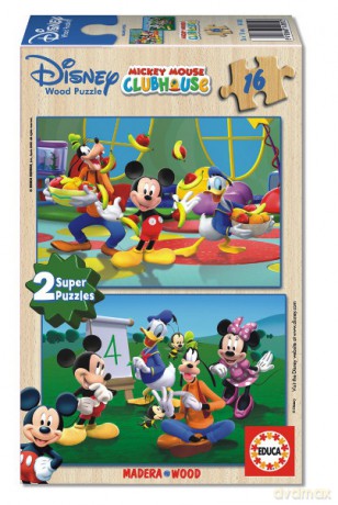 EDUCA 2X16 El. MYSZKA MIKI 14181 [PUZZLE]