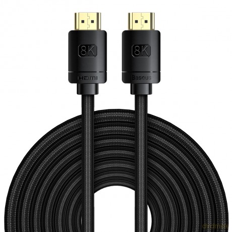 Kabel HDMI 2.1 8K 10m Baseus High Definition Series - czarny