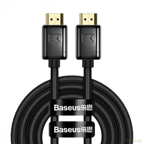 Kabel HDMI 2.1 8K 3m Baseus High Definition Series - czarny