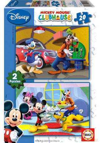EDUCA 2x20 El. Mickey Mouse 14205 [PUZZLE]