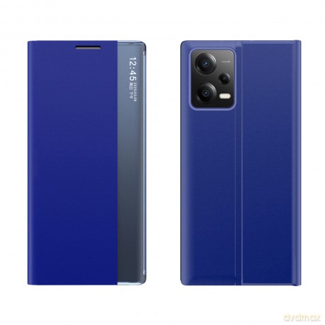 New Sleep Case etui do Xiaomi Redmi Note 12 Pro+ pokrowiec z klapką podstawka niebieskie
