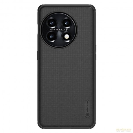 Nillkin Super Frosted Shield Pro etui do OnePlus 11 pancerny pokrowiec + podstawka na telefon czarne
