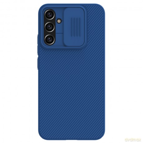 Pancerne etui do Samsung Galaxy A34 5G z osłoną na aparat Nillkin CamShield Case - niebieskie