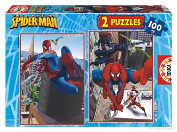 EDUCA 2X100 EL.SPIDERMAN 13672 [PUZZLE]