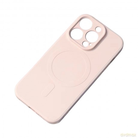 Silikonowe magnetyczne etui iPhone 13 Silicone Case Magsafe - różowe