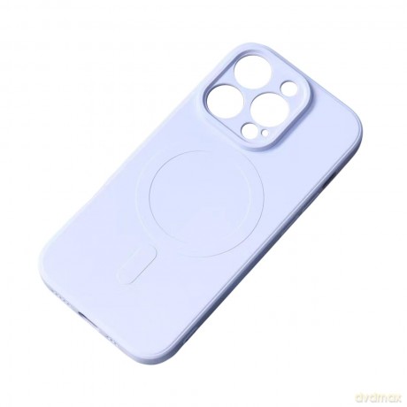 Silikonowe magnetyczne etui iPhone 14 Silicone Case Magsafe - jasnoniebieskie