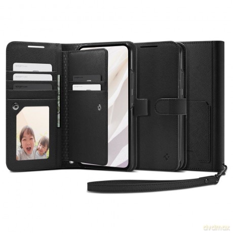 SPIGEN WALLET "S" PLUS GALAXY A54 5G BLACK