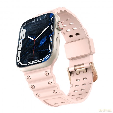 Strap Triple Protection pasek Apple Watch SE, 8, 7, 6, 5, 4, 3, 2, 1 (41, 40, 38 mm) opaska bransoleta różowy