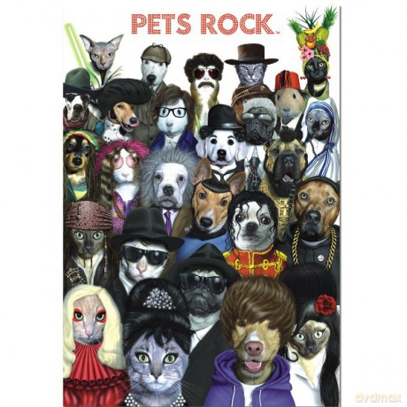 EDUCA 1000 EL Zwierzęcy Rock 15155 [PUZZLE]