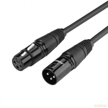Ugreen przedłużacz kabel audio przewód mikrofonowy do mikrofonu XLR (żeński) - XLR (męski) 5 m (AV130)