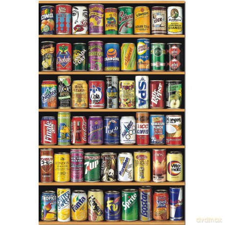 EDUCA 1000 El. Cans Miniature 14835 [PUZZLE]