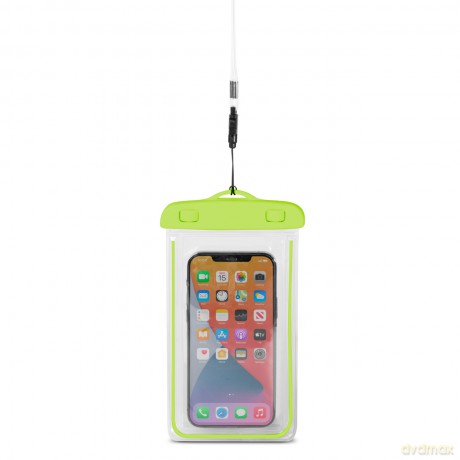 Wodoodporne etui ze smyczą do telefonu PVC - zielone