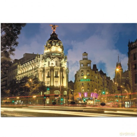 EDUCA 1000 El. Gran Via, Madryt out 2012 14837 [PUZZLE]