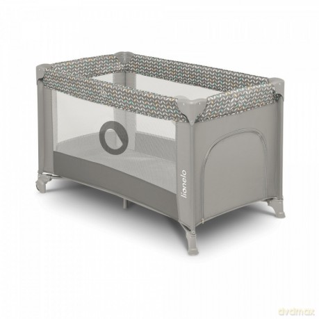 Łóżeczko turystyczne Stefi Grey Concrete Multicolor
