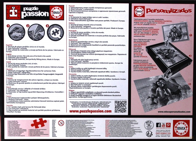 EDUCA 1000EL. TAXI NO. 1 NEW YORK 14468 [PUZZLE]