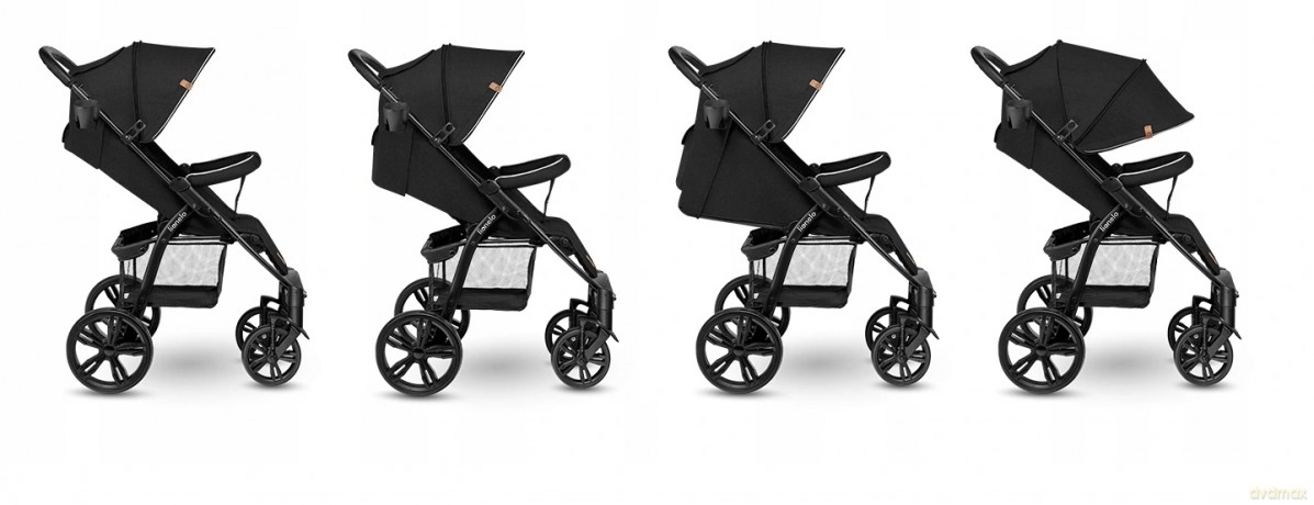 Wózek spacerowy Annet Plus Black Carbon